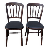 Paire de chaises bistrot