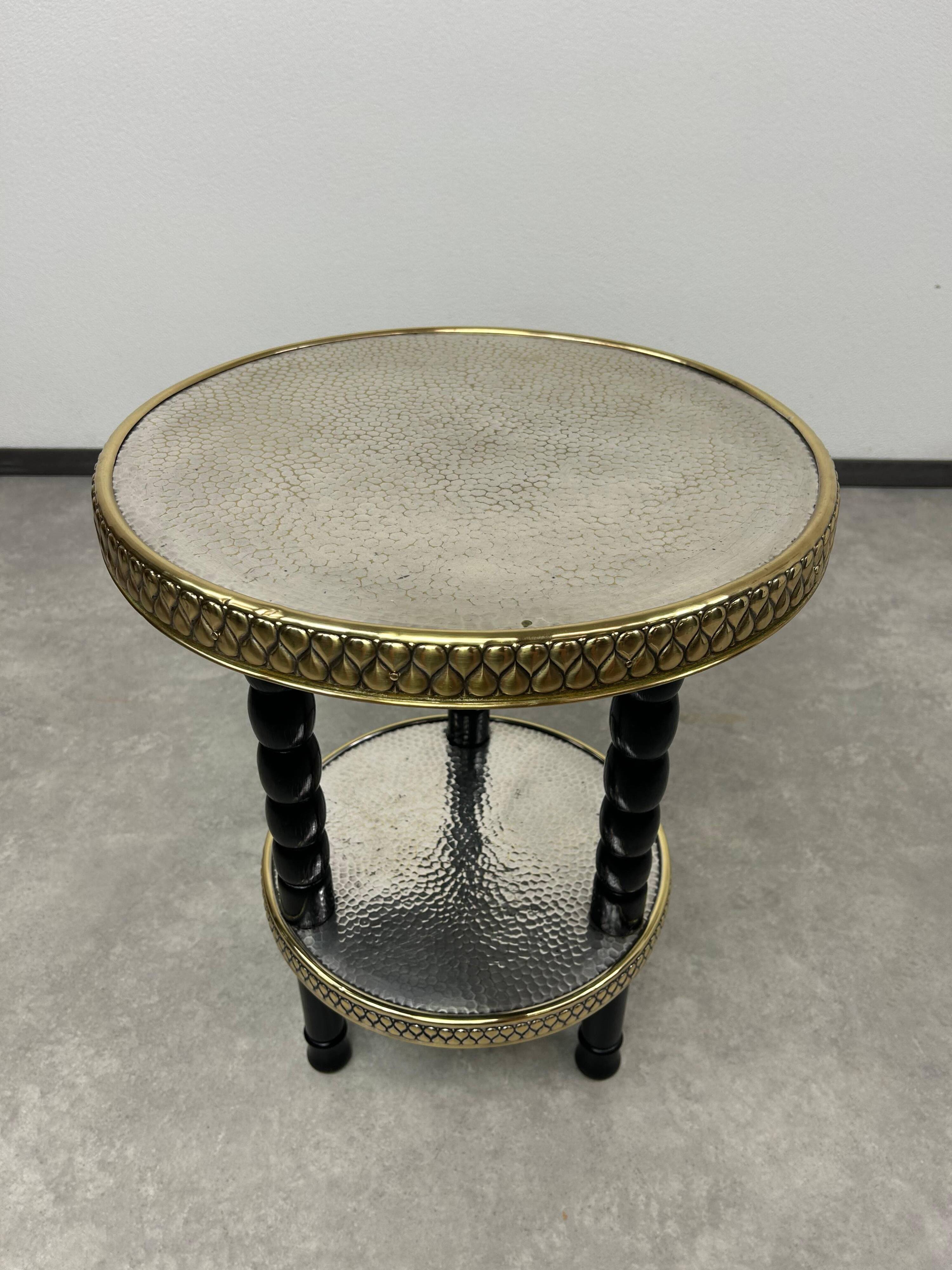 Black Art Deco side table