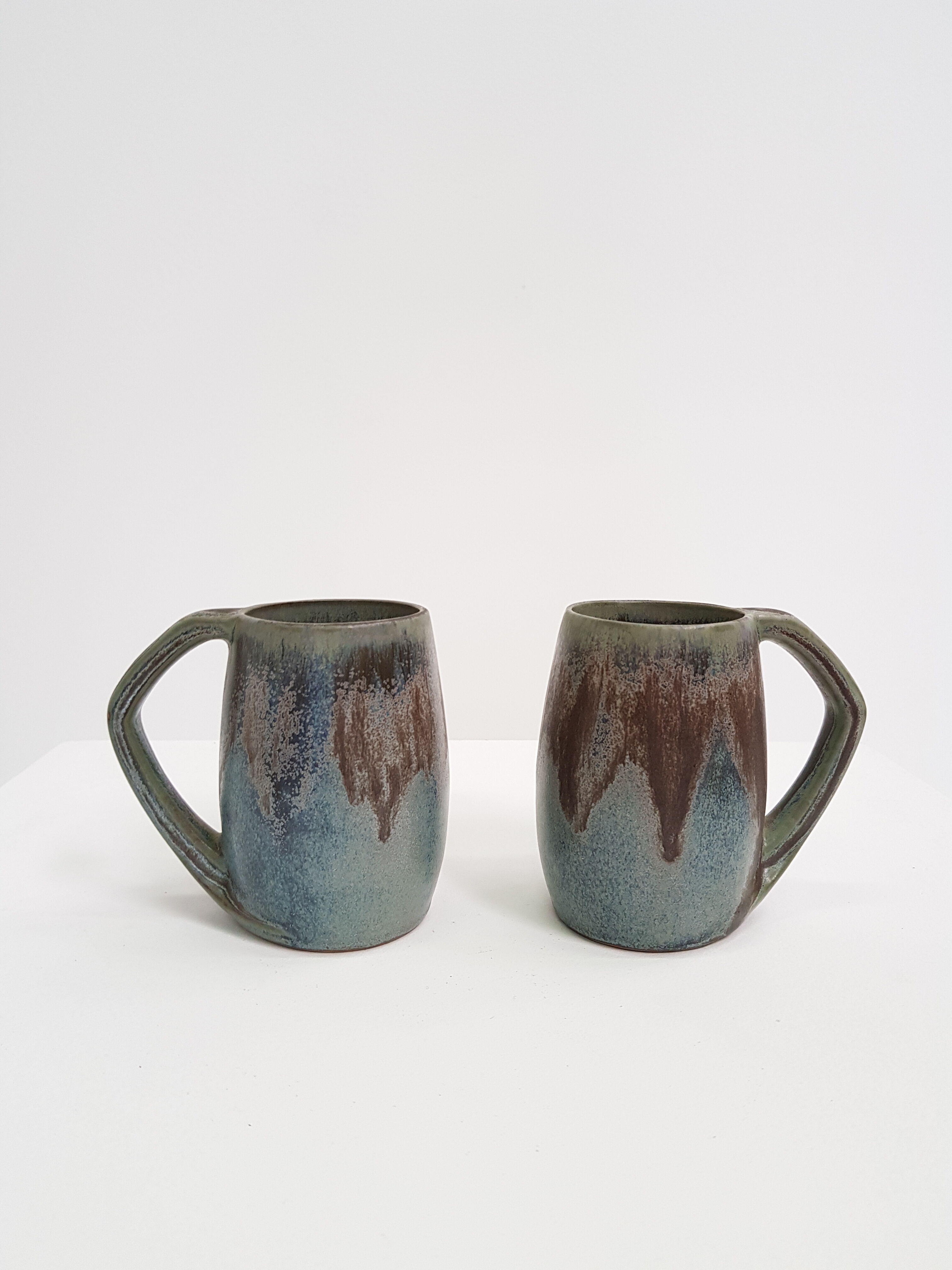 Pairs of denbac vintage ceramic cups