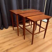 Side tables, 1960s, Denmark, set of 3