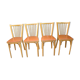 Set of four chairs old baumann