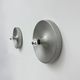 Mid-century design disc lamp, 1970s attributed to Charlotte Perriand for Les Arcs, set of 2