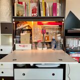 Vintage secretary bookcase from the 70s