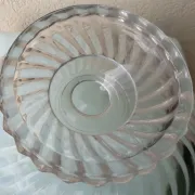 Glass compote Portieux
