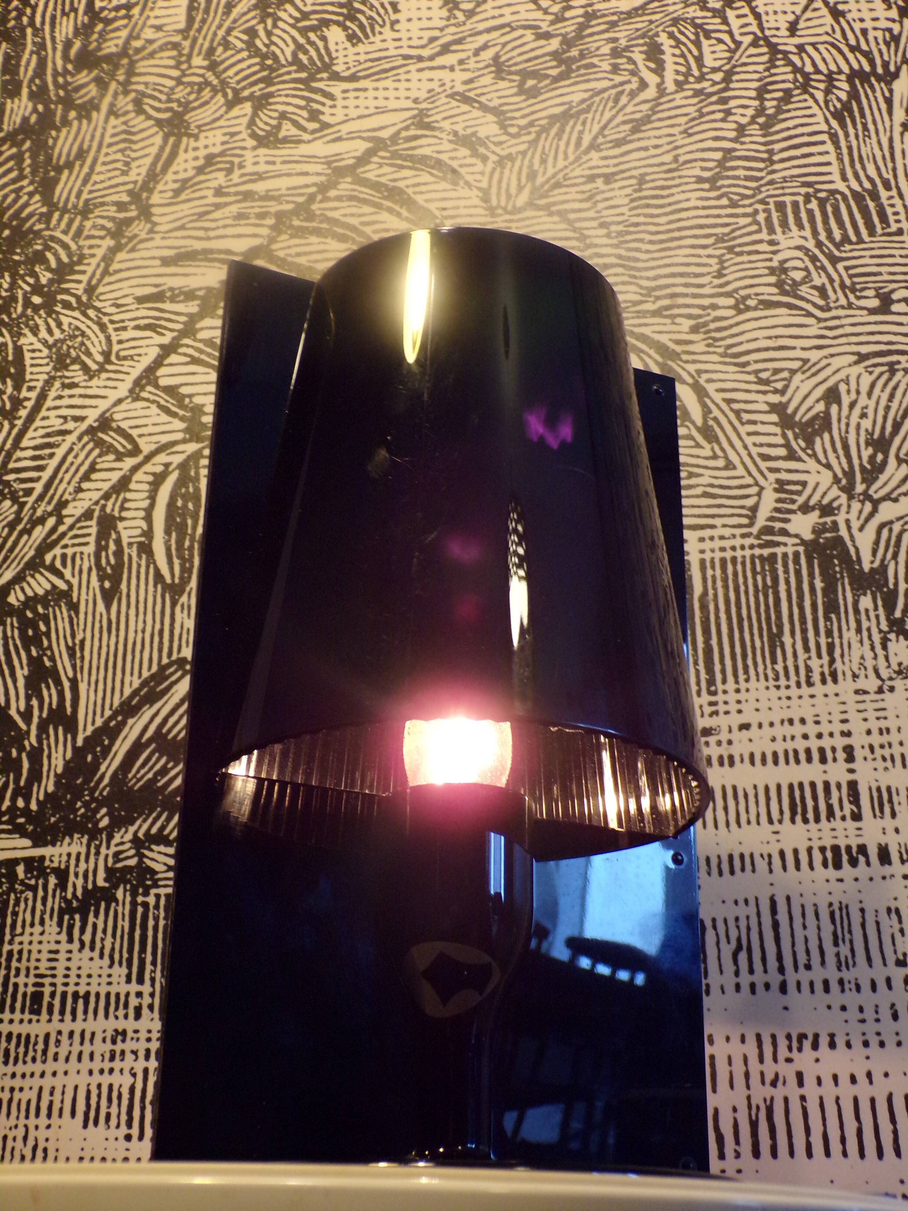 Black kartell take lamp by ferruccio laviani