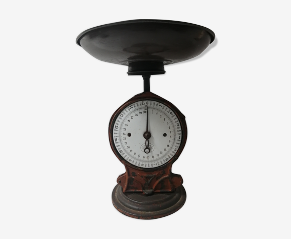 E.K.H Schulzmarke old cast iron scale