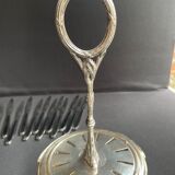 12 "Apollonox" fruit knives on silver metal support
