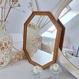Vintage octagon mirror