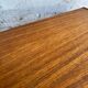 Low Danish Teak Cabinet by Millenium Design — Warm Teak Veneer, Two Drawers, Tapered Legs