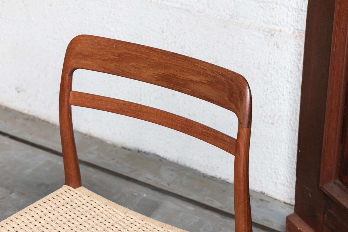 Set of 4 dining chairs by Henry W. Klein for Bramin, Denmark, 1960