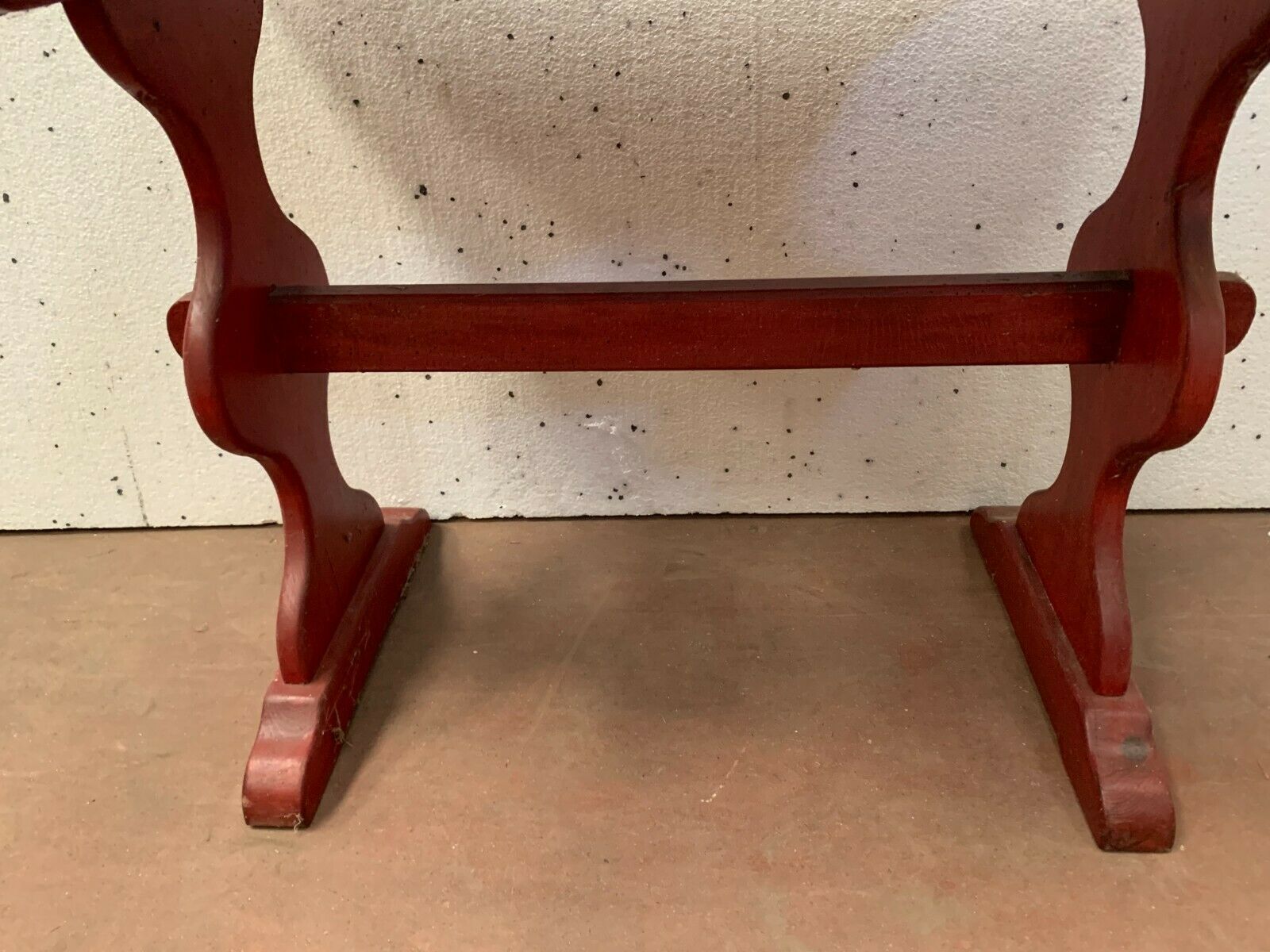 20th century patinated fir bistro or garden table