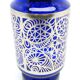 Mid-century modern vase, cobalt glass, Huta Hortensja, Poland, 1960s