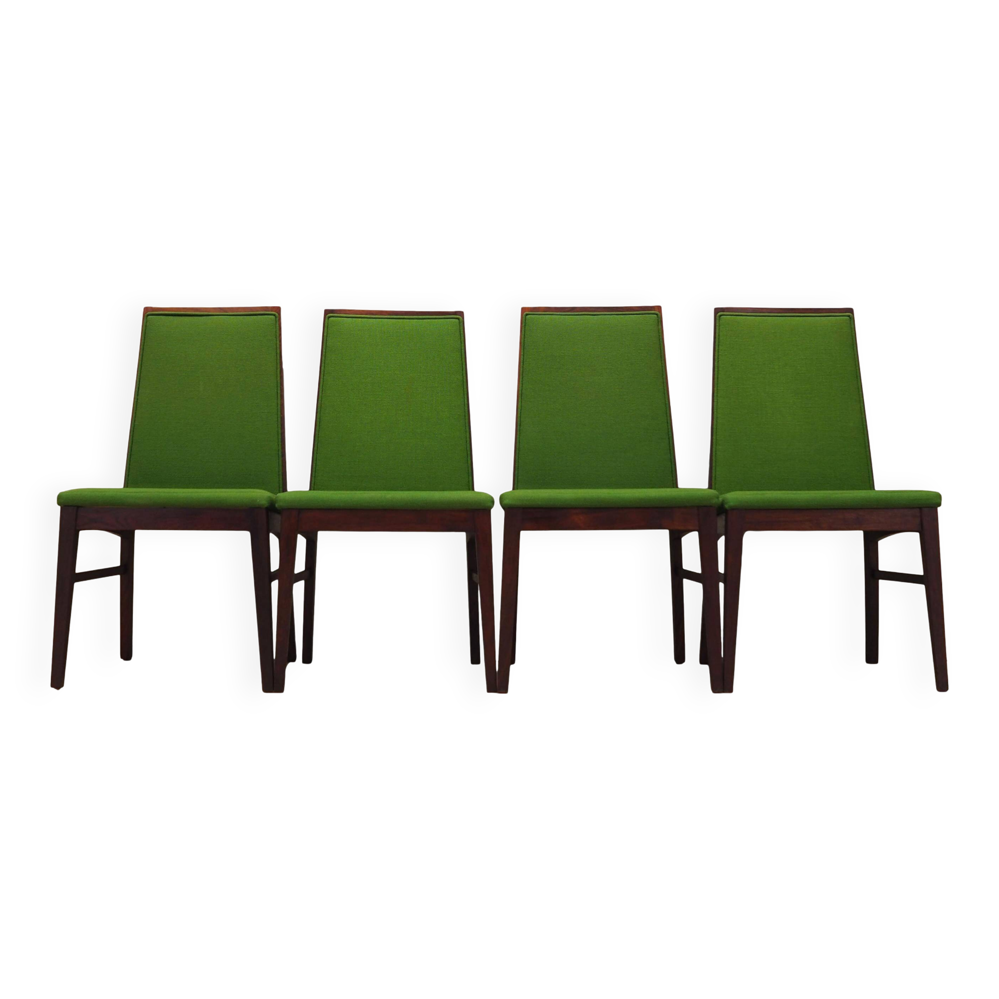 Set of four rosewood chairs, Danish design, 1970s, manufacturer: Dyrlund