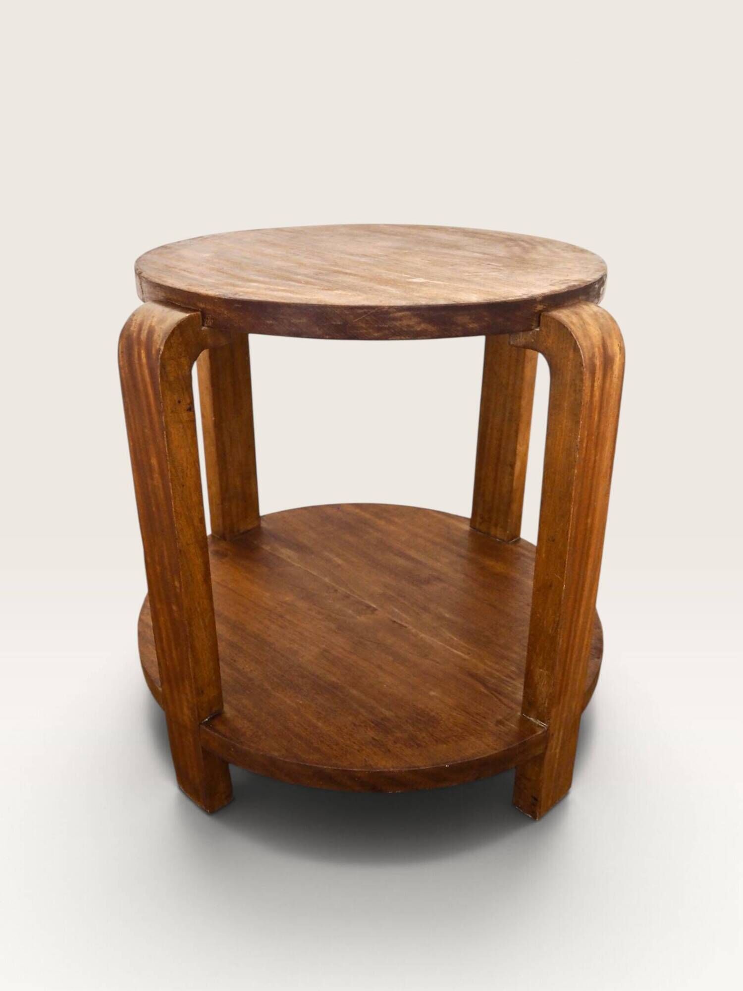 Round Art Deco side table