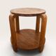 Round Art Deco side table