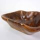 Brutalist Wood bowl - 1980s