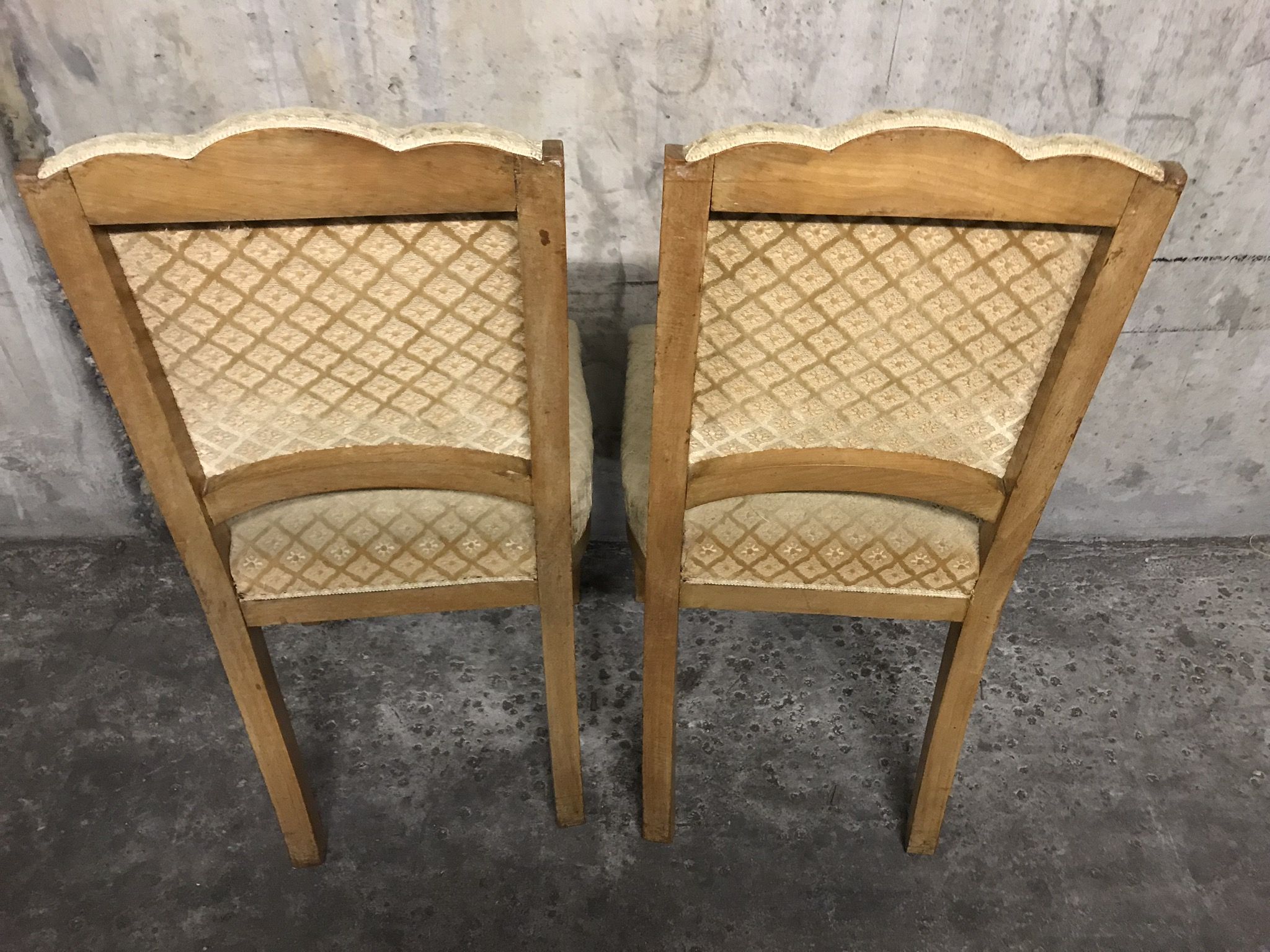 Paire de chaises époque art déco
