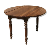 Table ronde à 4 pieds d’époque Louis Philippe