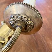 Paire d’appliques en bronze doré circa 1910