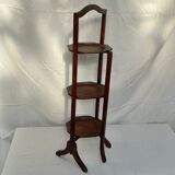 Vintage wooden shelf point table