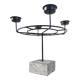 Chandelier Crown Industrial / Brutalist Style