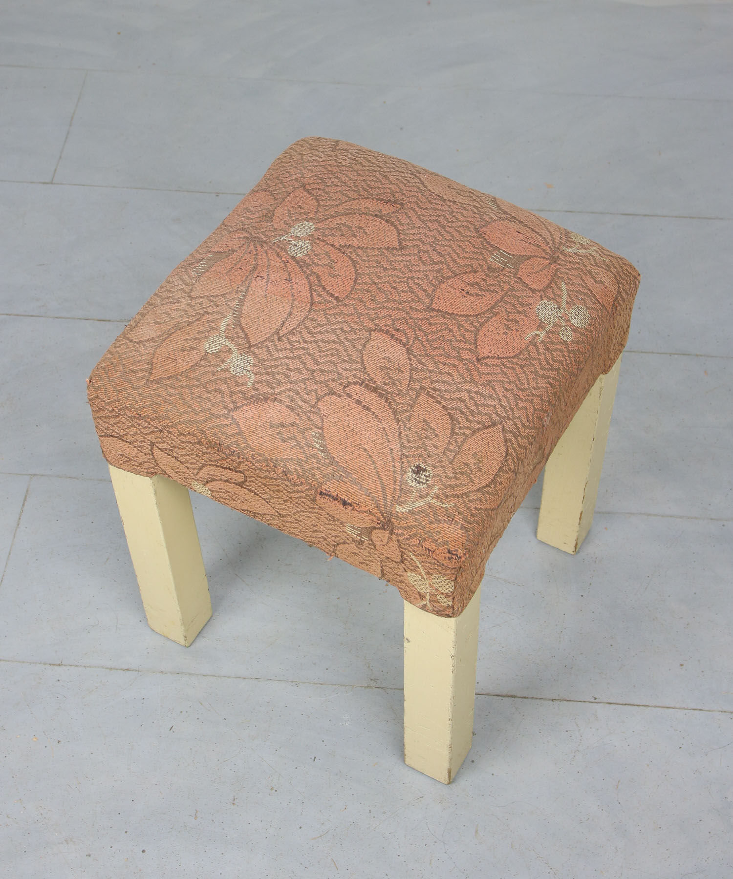 Mid-century Salmon Stool
