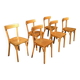 Set of 6 Baumann bistro chairs n° 18