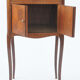 Bedside table in rosewood marquetry