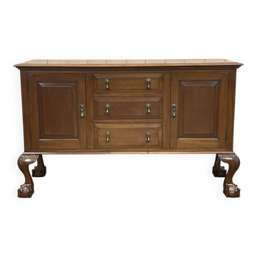 Enfilade anglaise début XXème en acajou