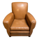 Fauteuil club en skaï