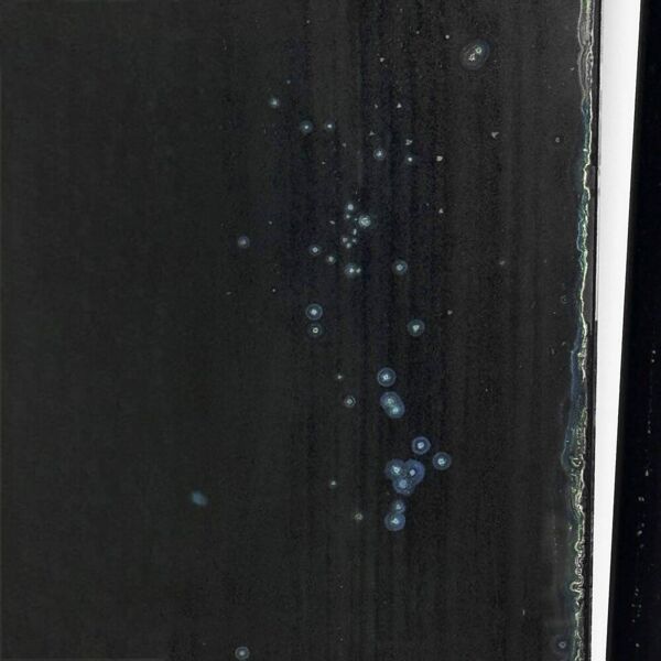 Vestiaire métal boules bois et scoubidou années 60