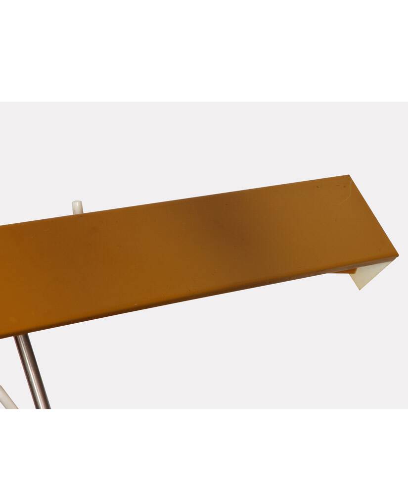 Metal lamp, Czech design from the 1970s