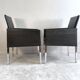Superb pair of KFF "Texas" armchairs by Karl Friedrich Förster.