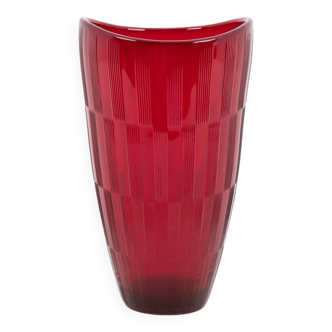 ‘Randi’ vase by Lennart Andersson for Gullaskruf, Sweden 1950’s