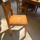 Set of 4 Ethnicraft teak chairs