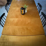 Scandinavian table teak and lemon tree Italian extensions