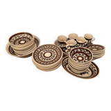 Mediterranean ceramic table service