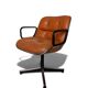 Charles Pollock Knoll Office Chair Patinated Camel Leather