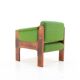 Unique lounge chair design from the 1970s, Czechoslovakia