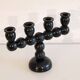 Chandelier finlandais en bois 1970
