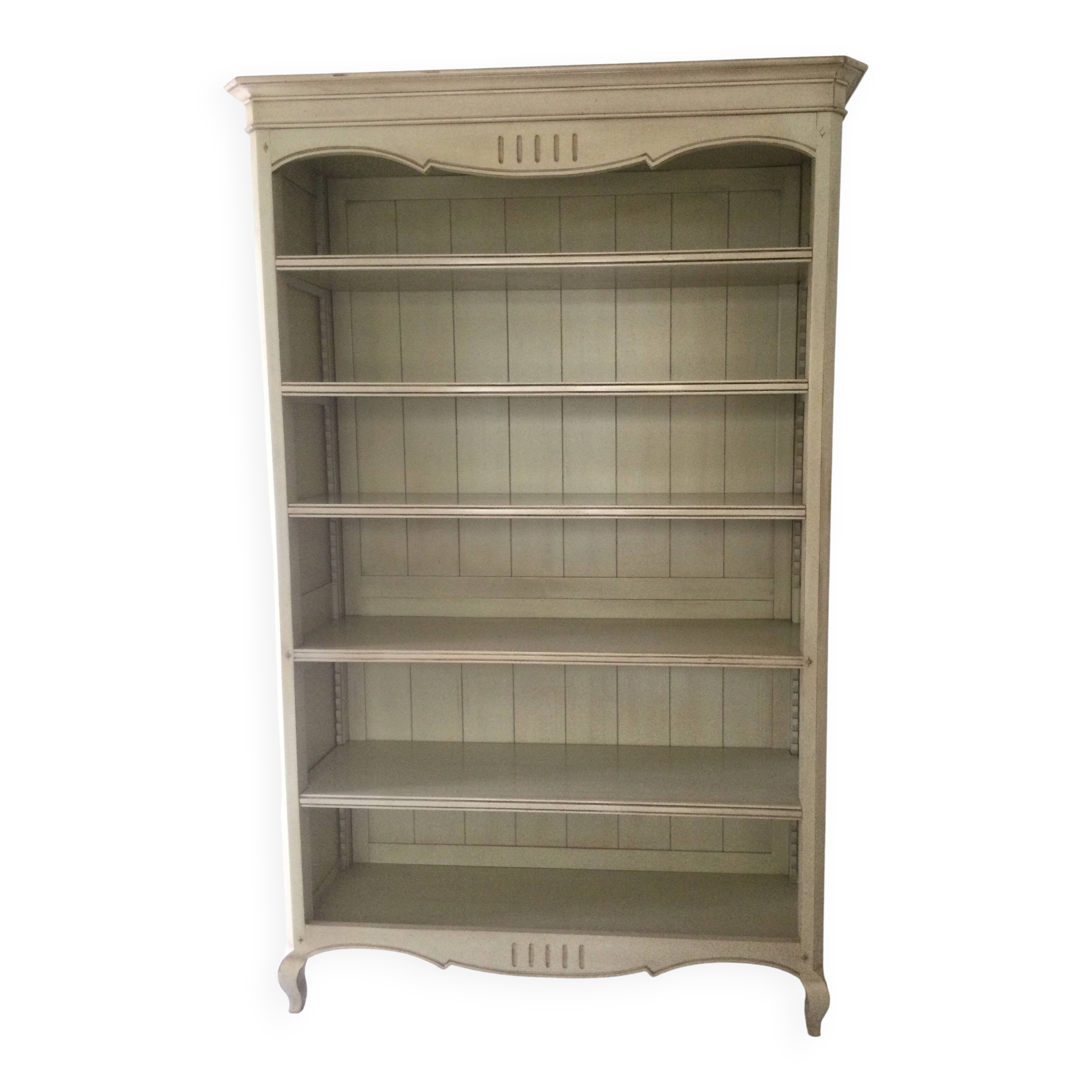 Solid wood bookcase