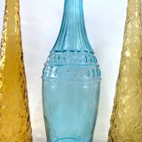 Empoli (Italy) carafe in blue glass from the 60s