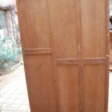 Armoire à glace Art Nouveau en érable moucheté des années 1930