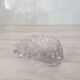 Vide-Poche coquillage en verre transparent