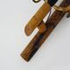Rattan bamboo lantern wall light. 1950s-1960s