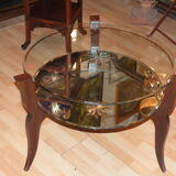 Coffee table pedestal table art deco 1930-1940