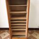 Light oak curtain binder