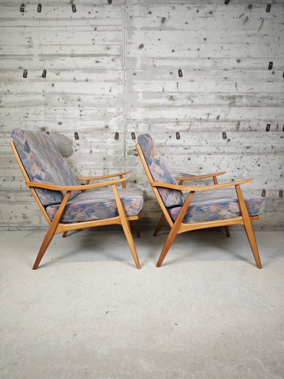 Pair of vintage armchairs