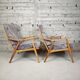 Paire de fauteuils vintage