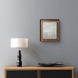 Printed in 1900, Europe in 1270. Original Authentic Vintage.